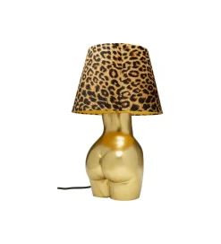 KDesign Lampa stołowa DONNA LEO 48 cm złota