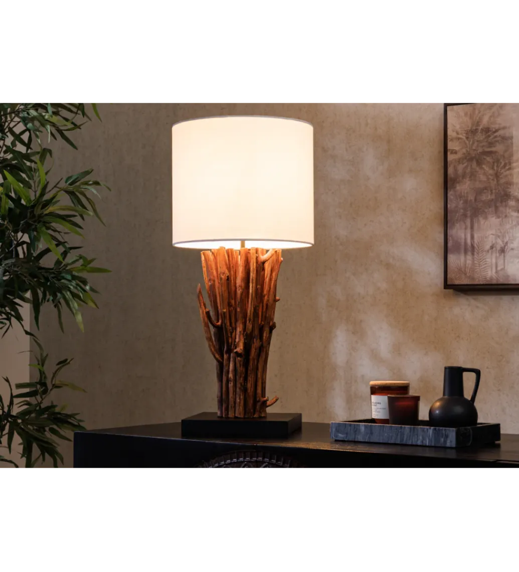 Invicta Interior Lampa stołowa EUPHORIA 60 cm naturalna