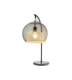 KDesign Lampa stołowa GRATO 62 cm czarna