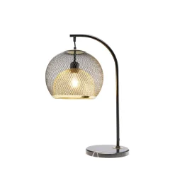 KDesign Lampa stołowa GRATO 62 cm czarna