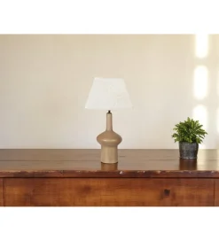 Imeri Lampa stołowa Hera 40 cm toffee
