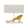 KDesign Lampa stołowa IGUANA 42 cm złota
