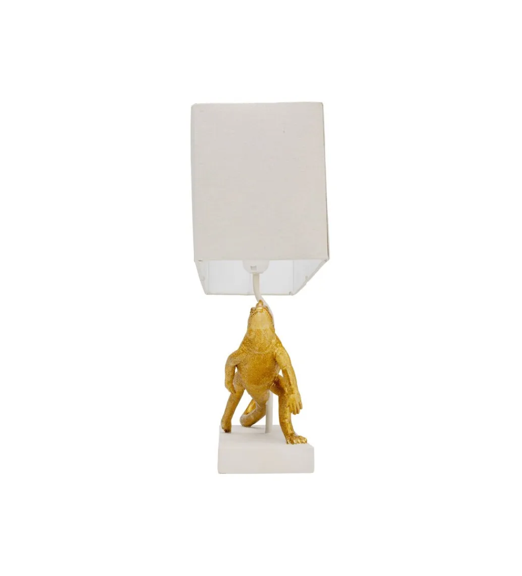 KDesign Lampa stołowa IGUANA 42 cm złota
