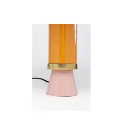 KDesign Lampa stołowa JOSY 51 cm różowa