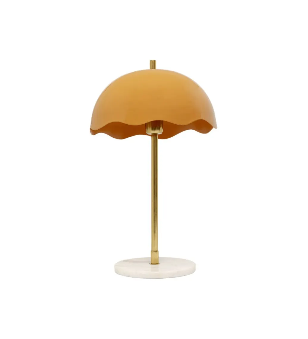 KDesign Lampa stołowa LIA 50 cm pomarańczowa
