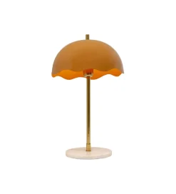 KDesign Lampa stołowa LIA 50 cm pomarańczowa
