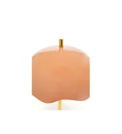 KDesign Lampa stołowa LIA 50 cm złota różowa
