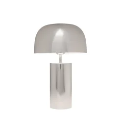 KDesign Lampa stołowa LOUNGRY 38 cm srebrna
