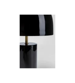 KDesign Lampa stołowa Loungy 38 cm czarna