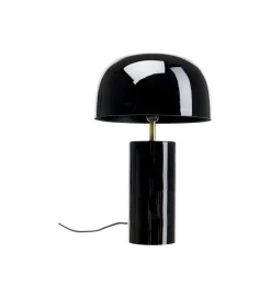 KDesign Lampa stołowa Loungy 38 cm czarna