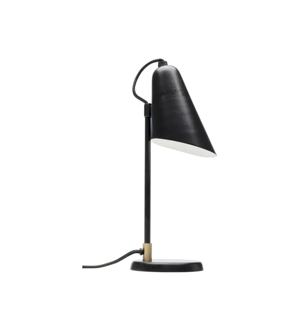 KDesign Lampa stołowa MIRA 32 cm czarna