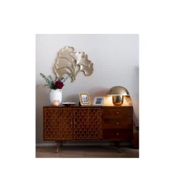 KDesign Lampa stołowa MUSHROOM 44 cm brąz