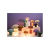 KDesign Lampa stołowa MUSHROOM 27 cm brzoskwiniowa