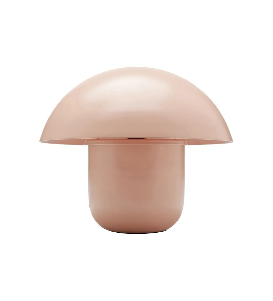 KDesign Lampa stołowa MUSHROOM 27 cm brzoskwiniowa