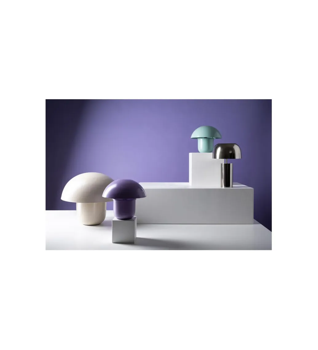 KDesign Lampa stołowa MUSHROOM 27 cm mat miętowy