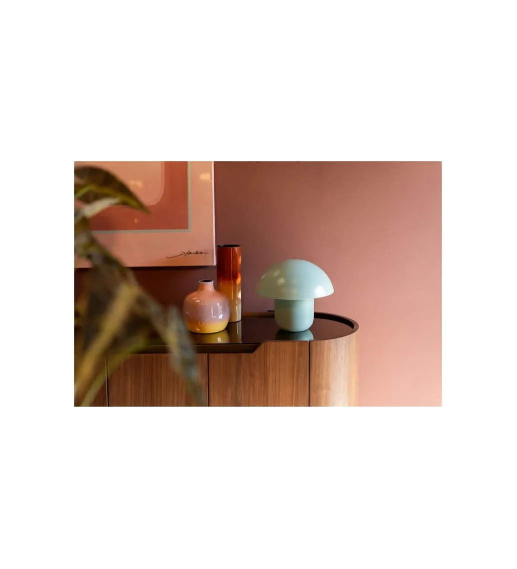 KDesign Lampa stołowa MUSHROOM 27 cm mat miętowy