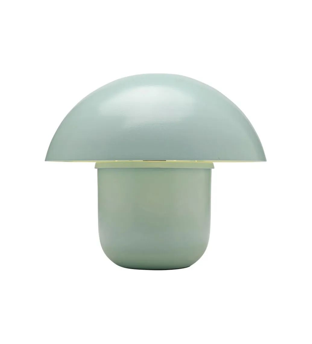 KDesign Lampa stołowa MUSHROOM 27 cm mat miętowy