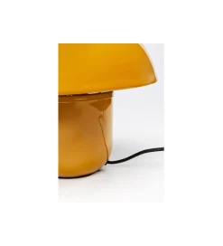 KDesign Lampa stołowa MUSHROOM 27 cm żółta