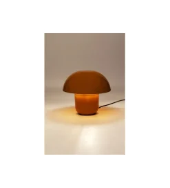 KDesign Lampa stołowa MUSHROOM 27 cm żółta