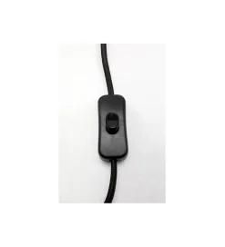 KDesign Lampa stołowa MUSHROOM SHINY 20 cm czarna