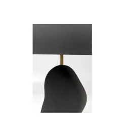 KDesign Lampa stołowa NUBE 48 cm czarna