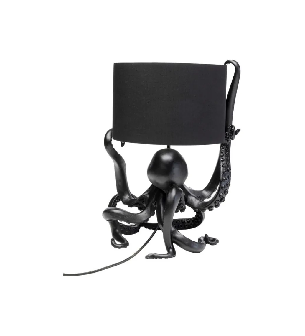 KDesign Lampa stołowa OCTOPUS 47 cm czarna