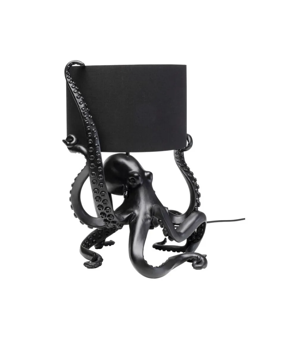KDesign Lampa stołowa OCTOPUS 47 cm czarna