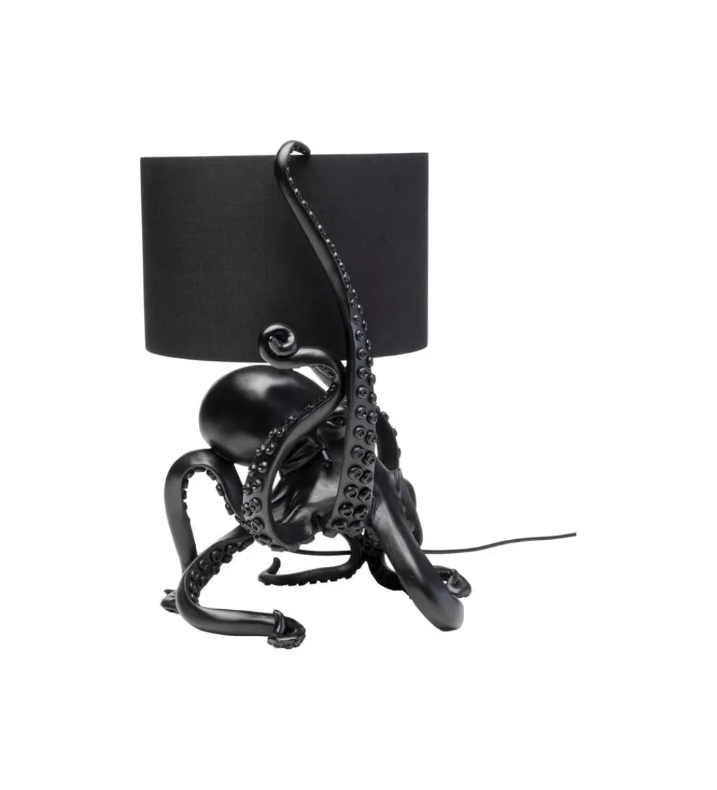 KDesign Lampa stołowa OCTOPUS 47 cm czarna