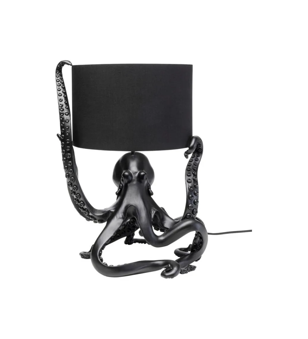 KDesign Lampa stołowa OCTOPUS 47 cm czarna