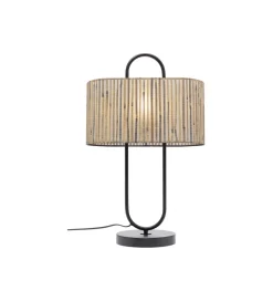 KDesign Lampa stołowa PHILADELPHIA 65 cm czarna