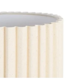 Zona-Design Lampa stołowa RESINMA 46 cm brązowa