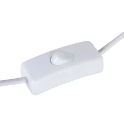 Zona-Design Lampa stołowa REVAN 27 cm ceramika biała