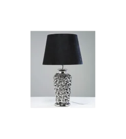 KDesign Lampa stołowa ROSE srebrna