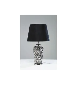 KDesign Lampa stołowa ROSE srebrna