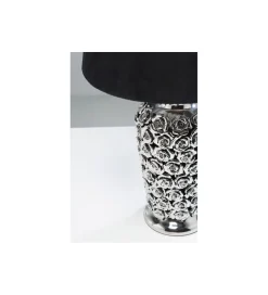 KDesign Lampa stołowa ROSE srebrna