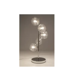 KDesign Lampa stołowa SCALA BALLS 54 cm chromowana