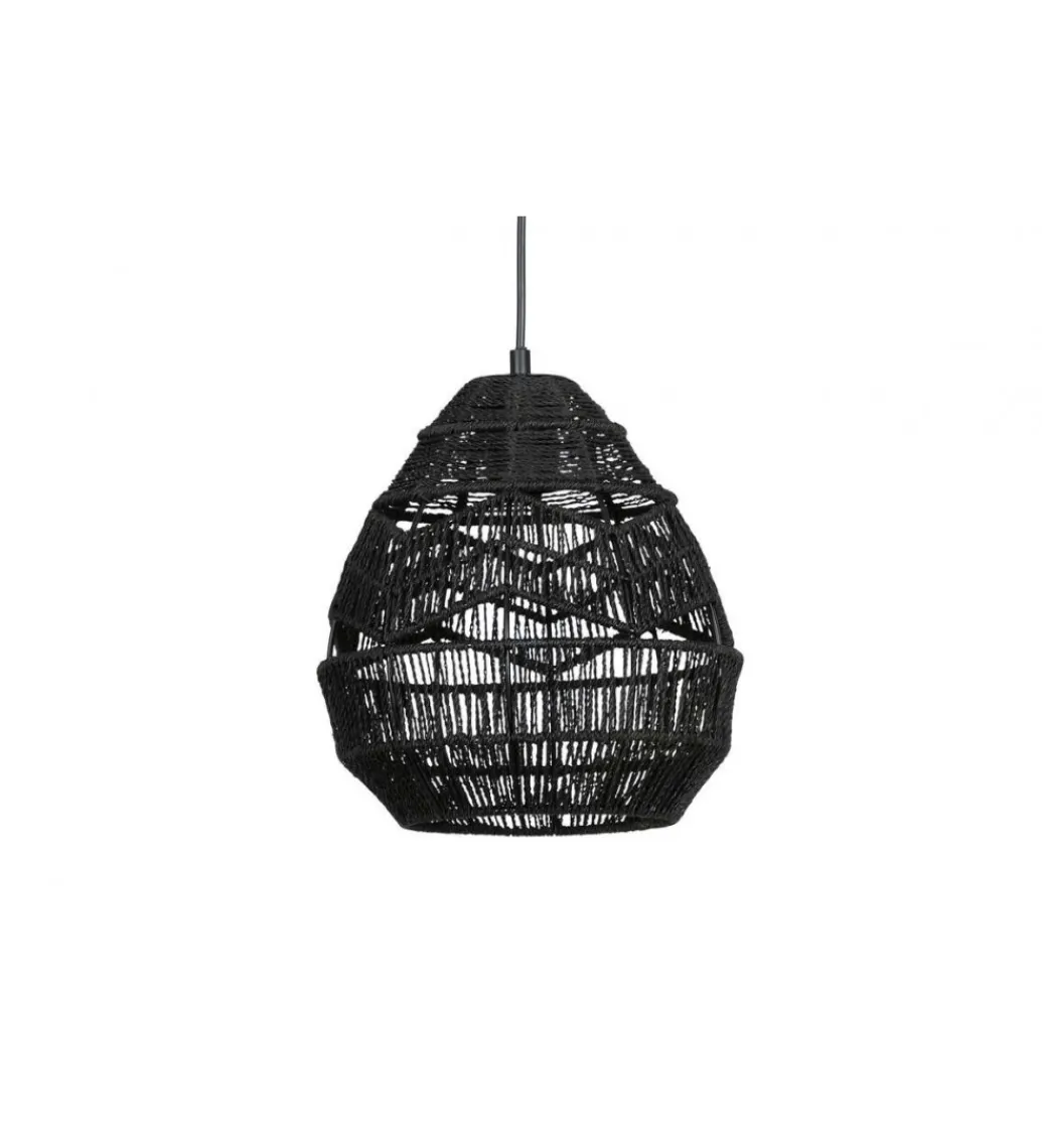 WOOOD Lampa wisząca ADELAIDE 25 cm czarna