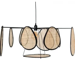 Exclusivas Lampa wisząca AMAT rattan