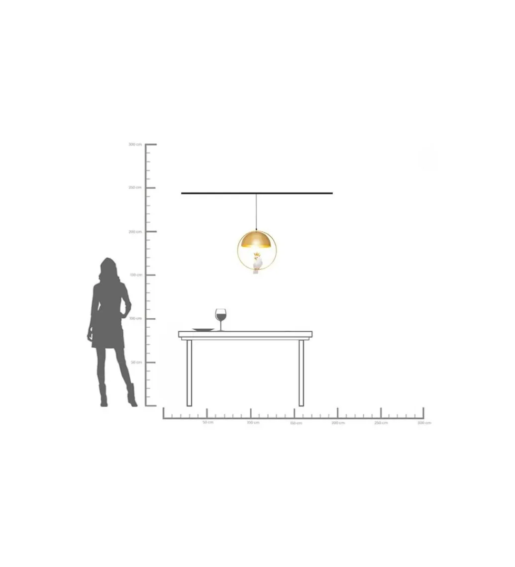 KDesign Lampa wisząca ANIMAL KAKADU