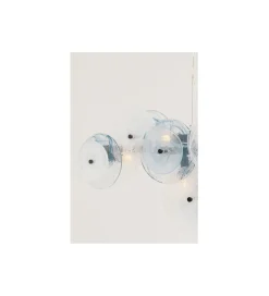 KDesign Lampa wisząca AQUAMARINE 121 cm chromowana