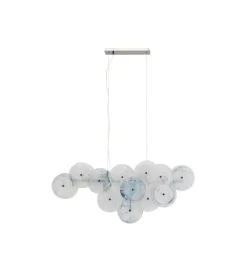 KDesign Lampa wisząca AQUAMARINE 121 cm chromowana