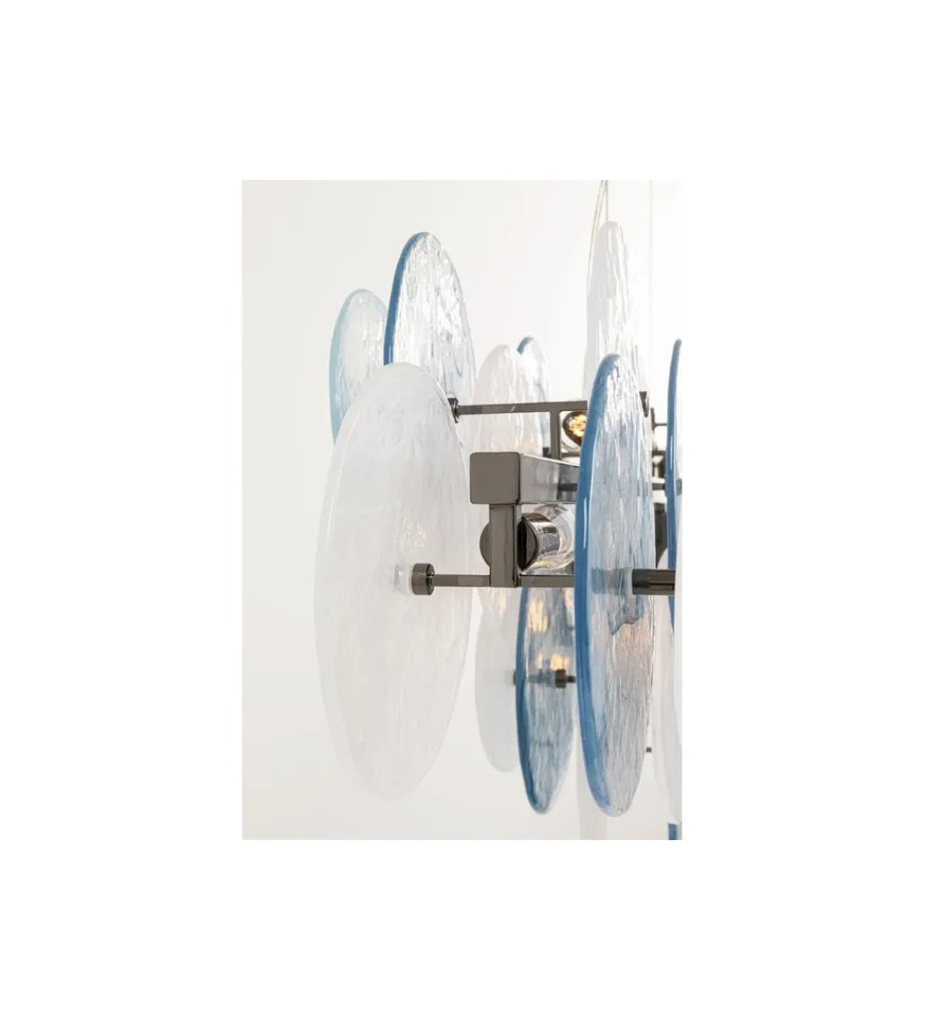 KDesign Lampa wisząca AQUAMARINE 121 cm chromowana