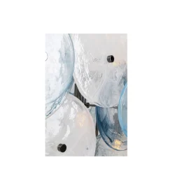 KDesign Lampa wisząca AQUAMARINE 121 cm chromowana