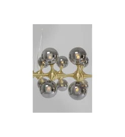 KDesign Lampa wisząca ATOMIC BALLS 140 cm złota