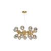 KDesign Lampa wisząca ATOMIC BALLS 74 cm złota