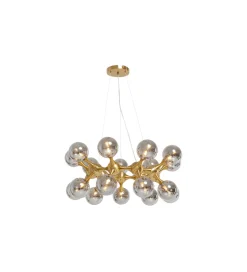 KDesign Lampa wisząca ATOMIC BALLS 74 cm złota