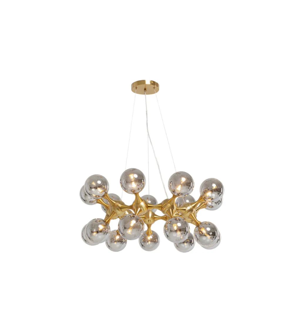 KDesign Lampa wisząca ATOMIC BALLS 74 cm złota