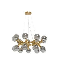 KDesign Lampa wisząca ATOMIC BALLS 74 cm złota