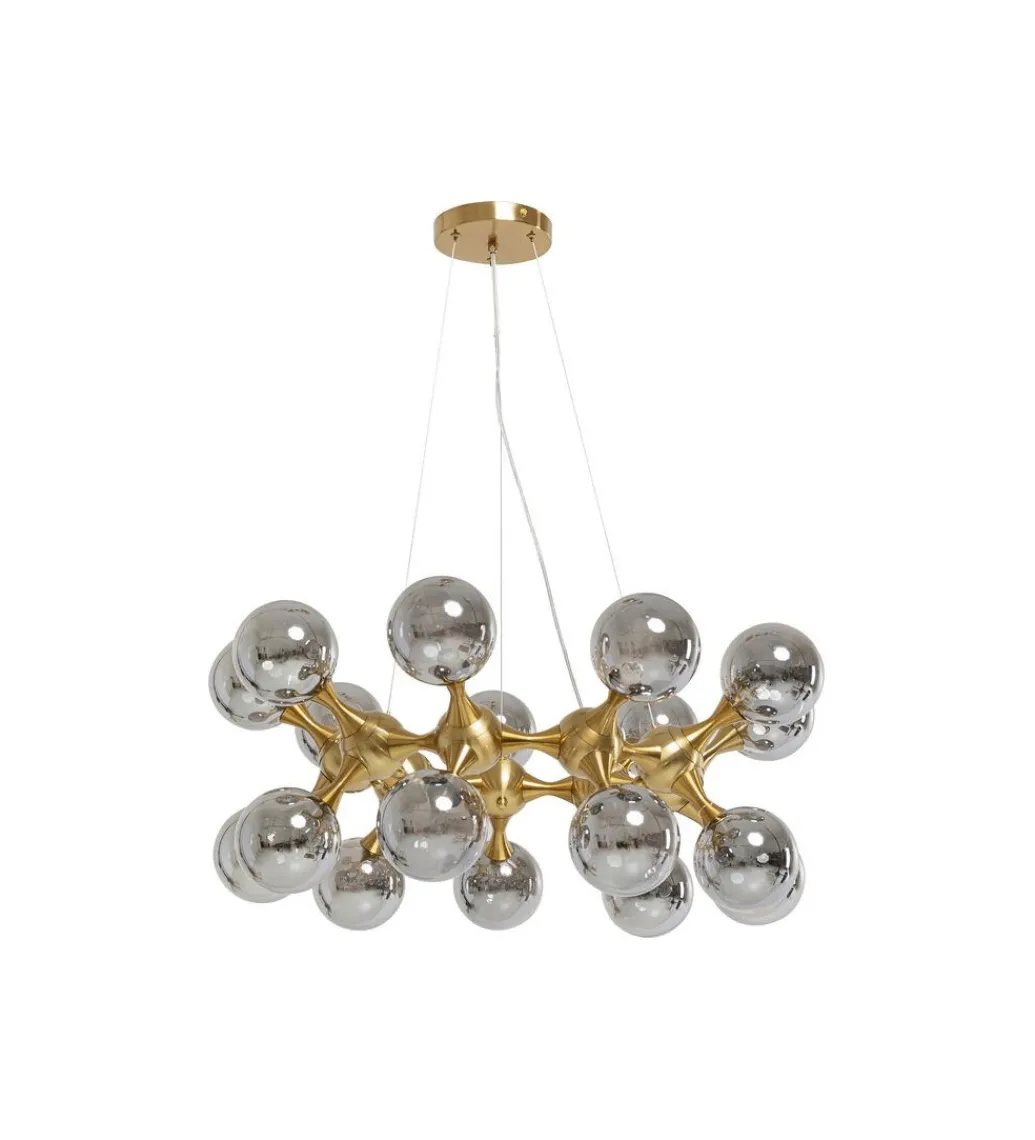 KDesign Lampa wisząca ATOMIC BALLS 74 cm złota