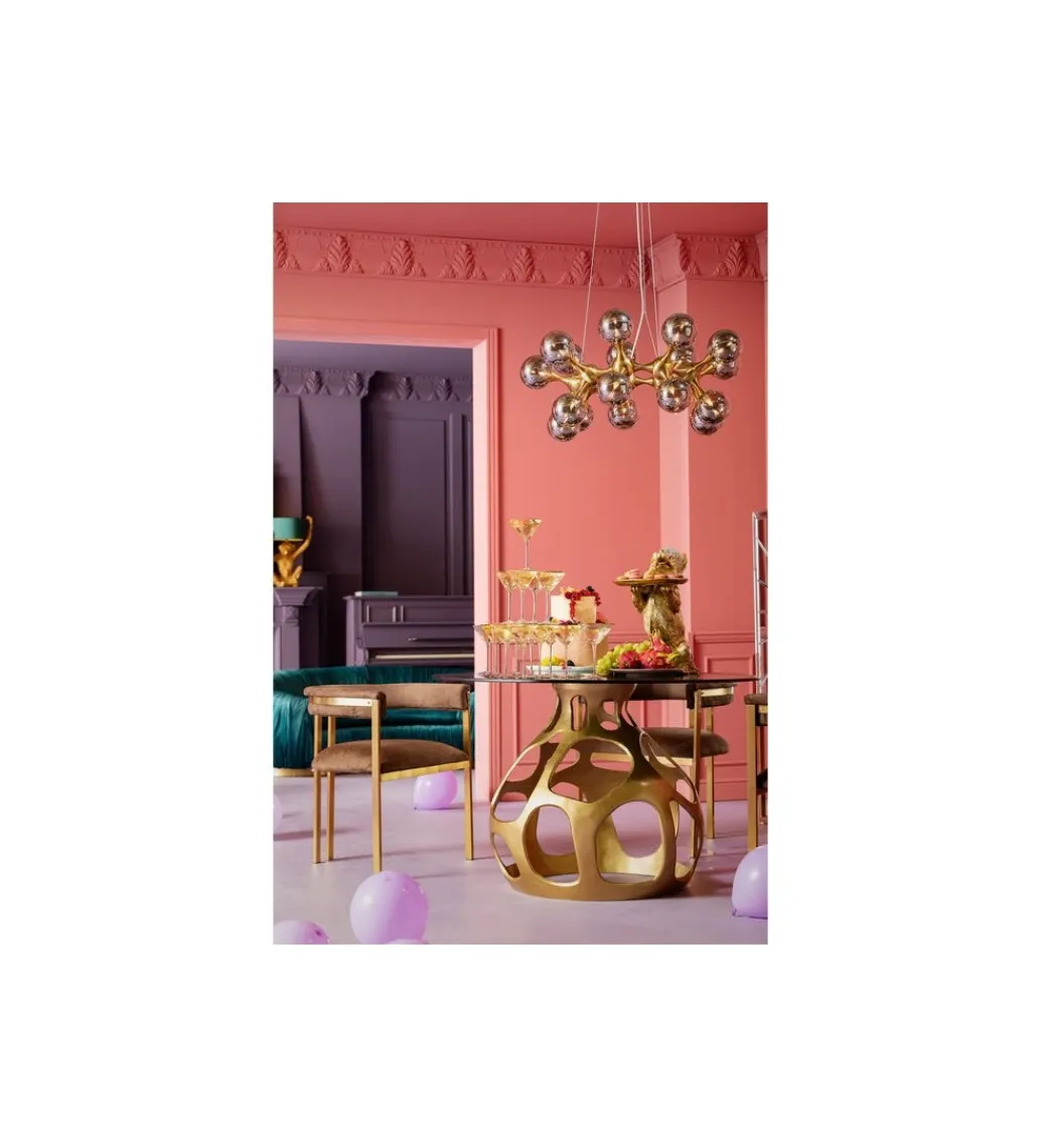 KDesign Lampa wisząca ATOMIC BALLS 74 cm złota